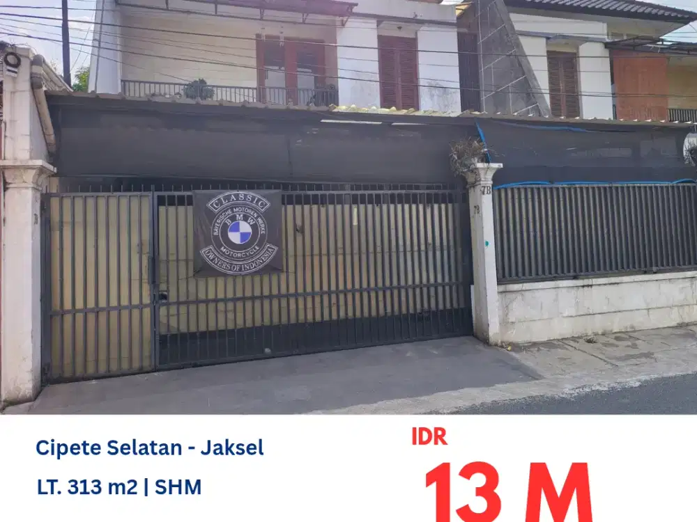 HFN0357 rumah bagus 2 lantai semi furnish masih dihuni di Cipete Selatan Jakarta Selatan