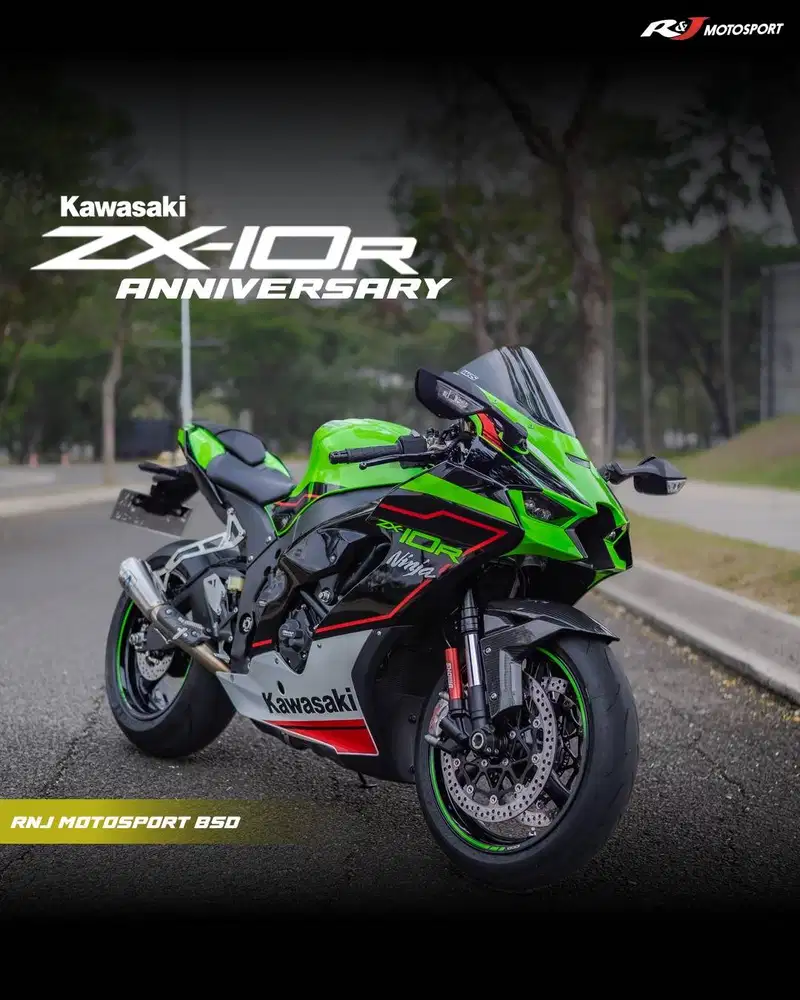 Kawasaki ZX10R ZX 10 R Nik 2021 KM 400 Knalpot Arrow like new