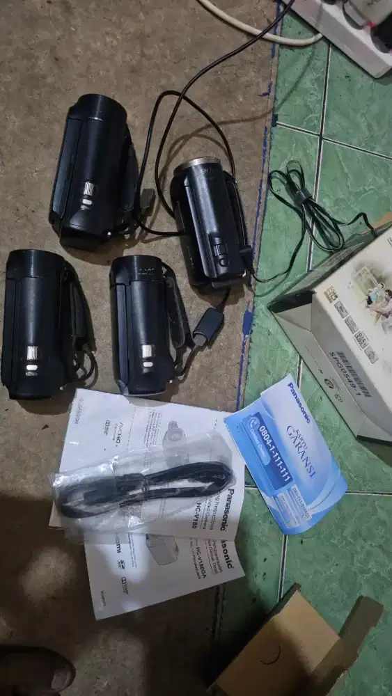 HANDYCAM 4 UNIT CAMCORDER 4 BIJI UNTUK STREAMING MULAI VIDEO SHOTING