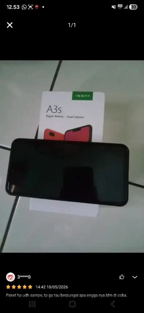 Oppo A3S Ram 6/128