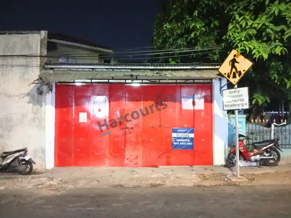 DIJUAL RUMAH STRATEGIS, COCOK UNTUK GUDANG DAN USAHA - AR