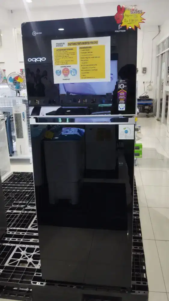 Cicilan Kulkas Polytron di Indodana Free 1× angsuran