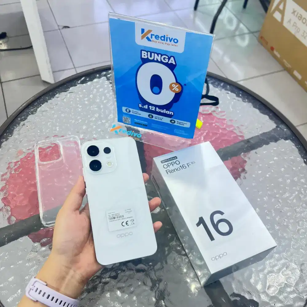 OPPO RENO 16F TERBARU BISA CICILAN MULAI DARI 746RIBUAN