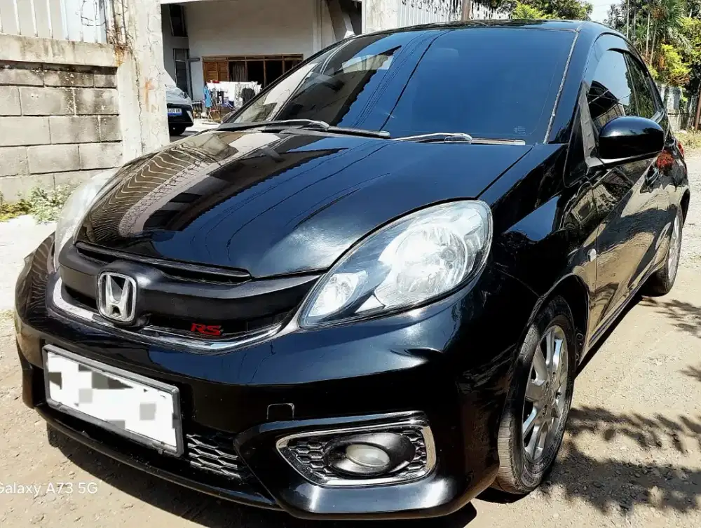 Honda brio manual 2018 awal prestige mdf rs km low pajak isi fullset