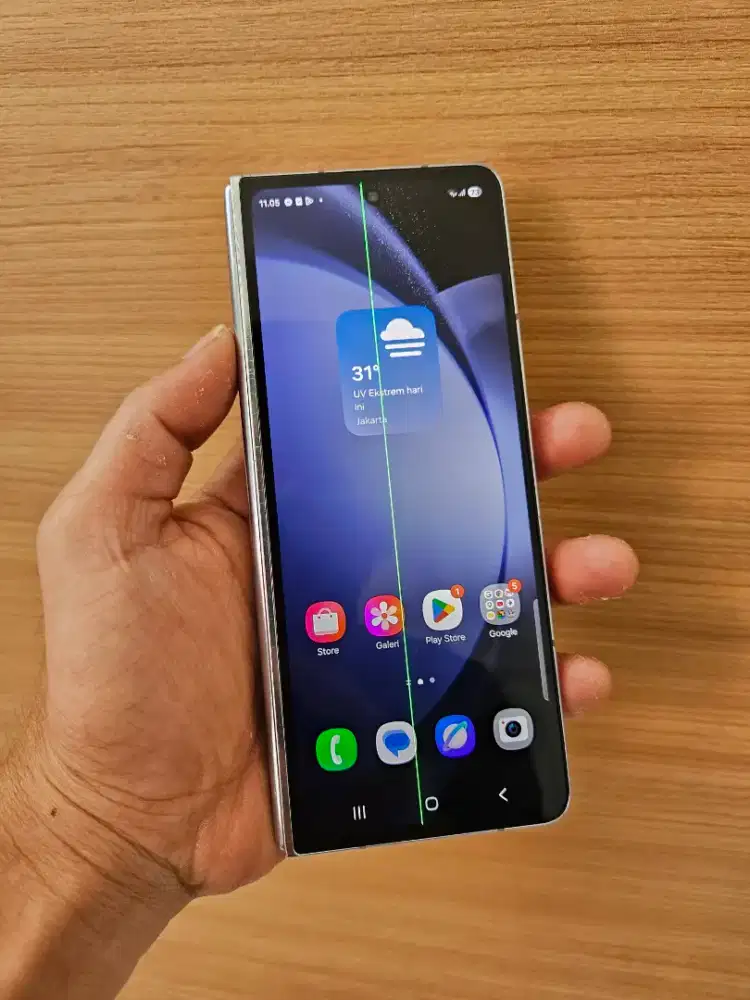 JUAL MURAH SAMSUNG Z FOLD 5 512GB ICY BLUE RESMI SEIN (-minus)