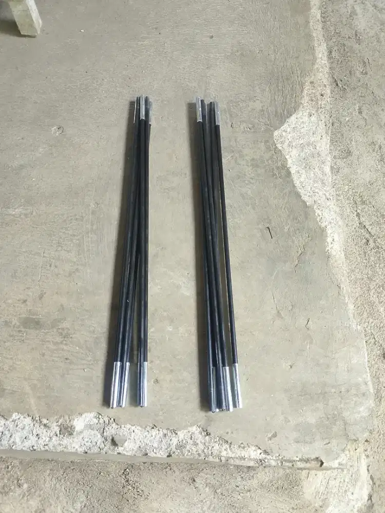 1 set rangka fiber tenda kapasitas 2-3 orang