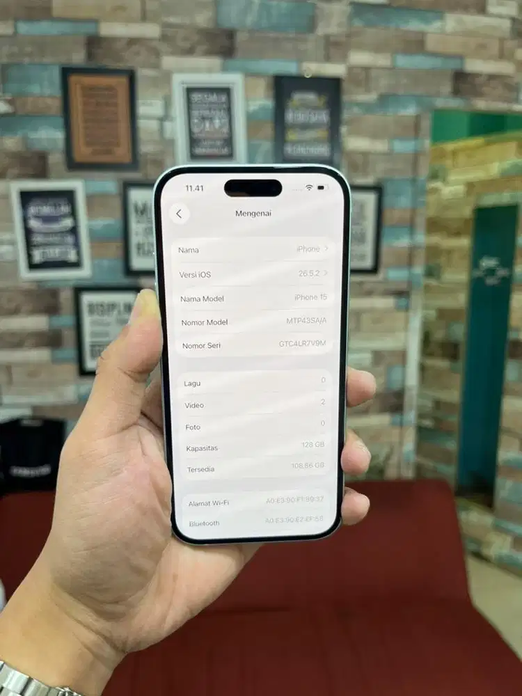 iphone 15 128 blue second ibox