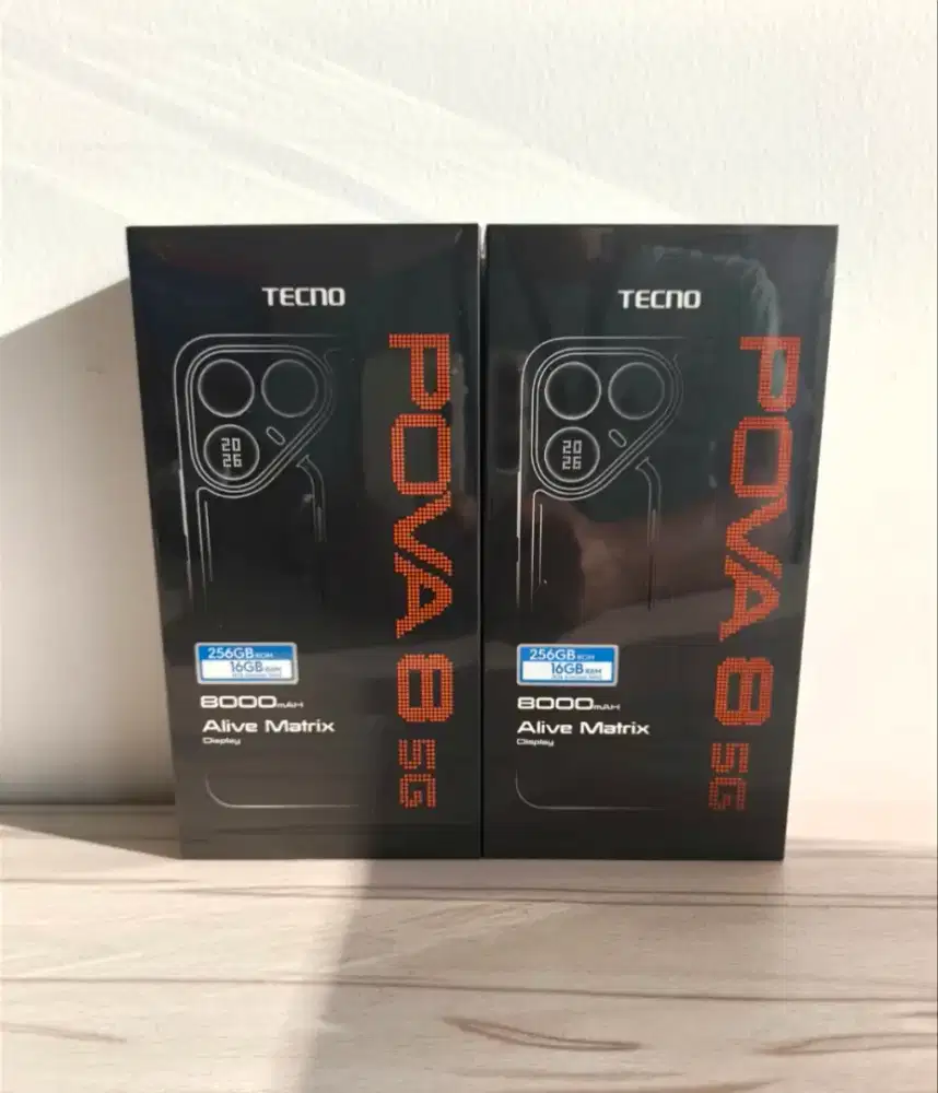 Tecno Pova 8 5G 8+8/256 Resmi Indonesia