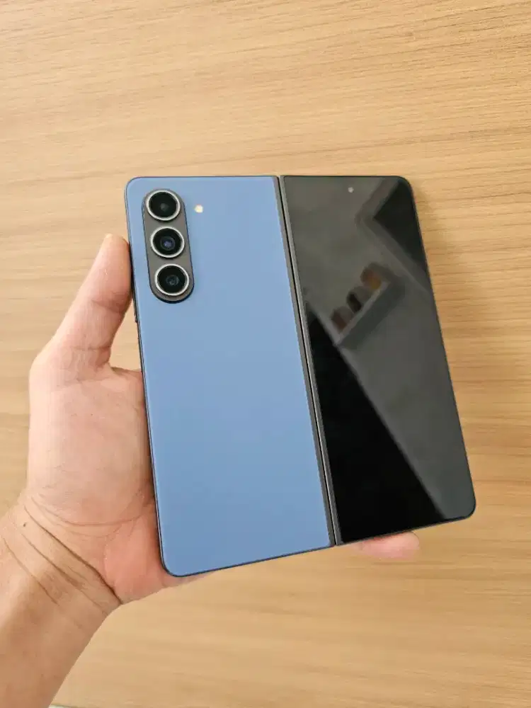 JUAL MURAH SAMSUNG Z FOLD 5 512GB BLUE RESMI SEIN (-LAYAR DALAM)