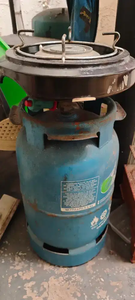 Kompor Portable Blue gas Plus Tabung