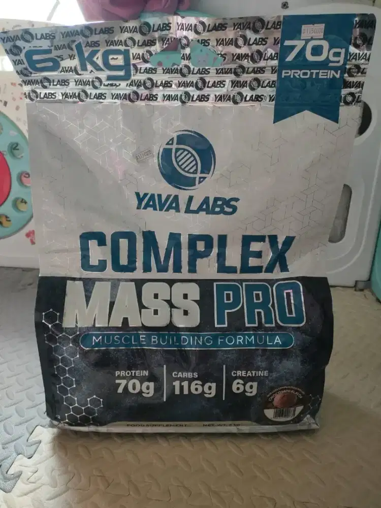 Jual susu fitnes yava labs complex mass pro 6kg penambah berat badan