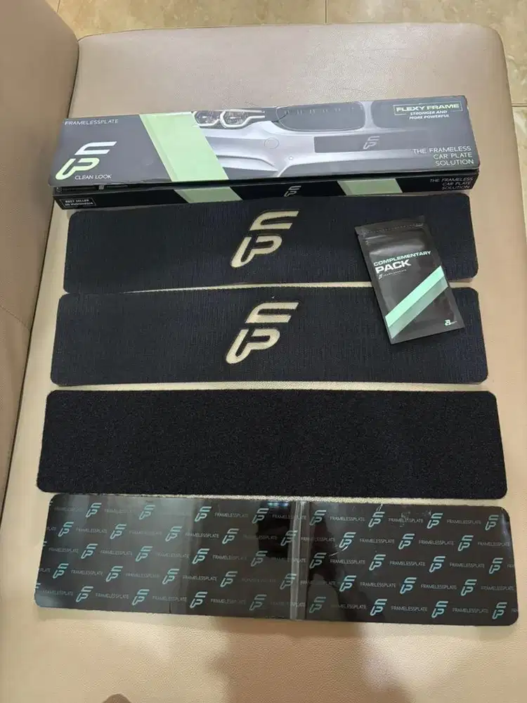 Framelessplate Clean Look!