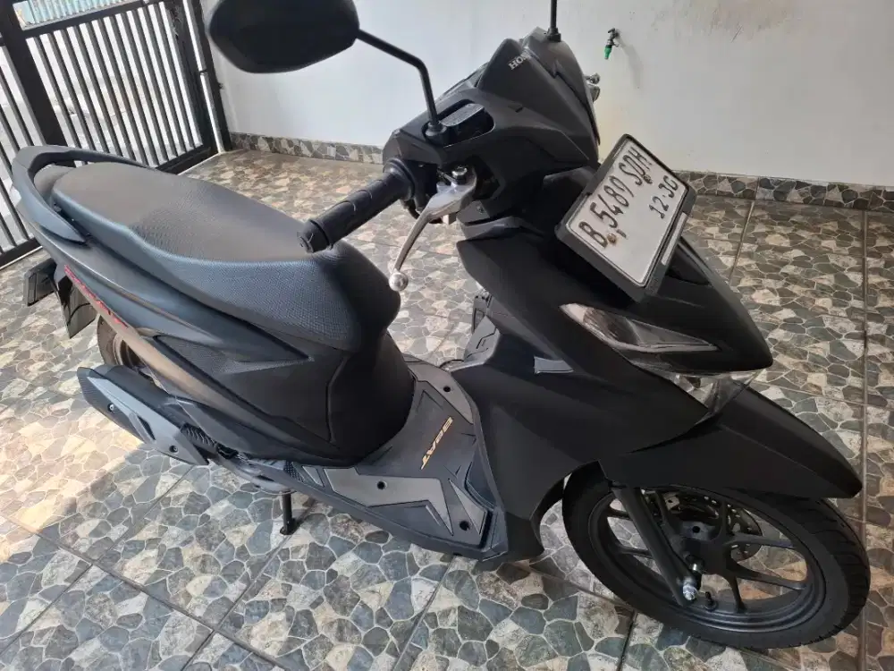 Pajak 12/2026 DKI keyless km5rb, honda beat deluxe CBS iss charger2025