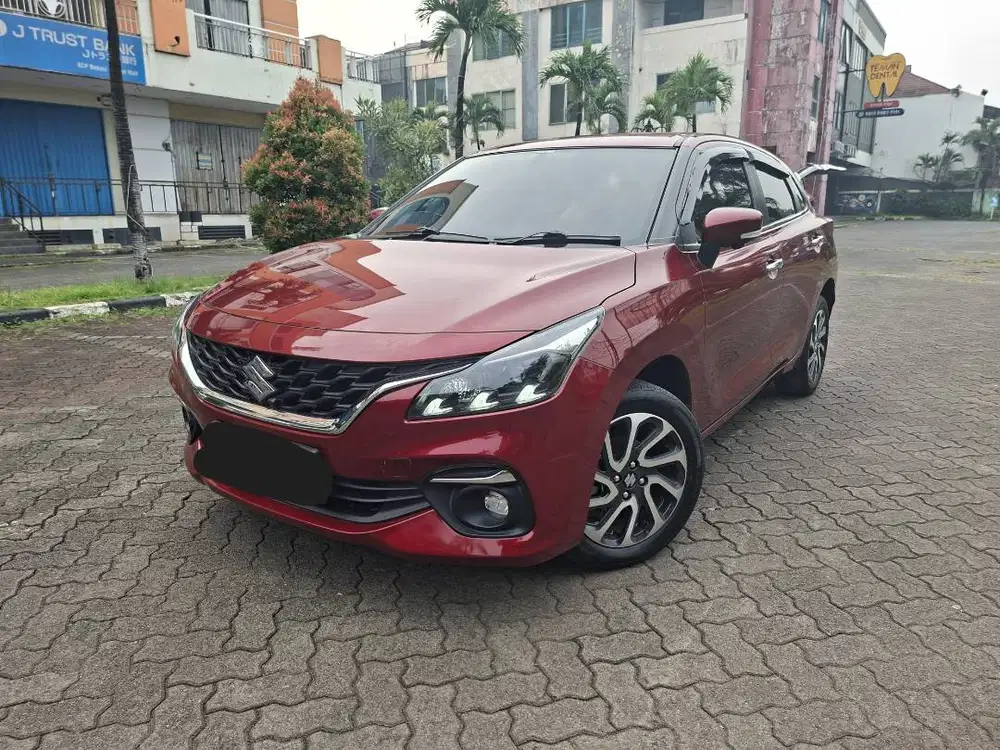 Dijual Santai: Suzuki Baleno 1.5 AT 2024 Merah (Pemakaian Pribadi)