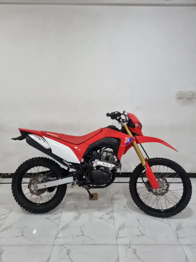 Honda CRF 150 L Fi 2025 bln 6 Gress Full standar Siap trabasss