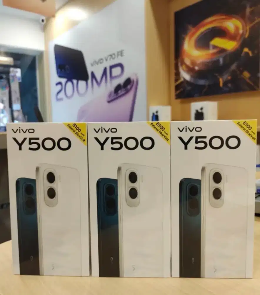 PROMO VIVO Y500 NEW 8100mAh 1,5K AMOLED