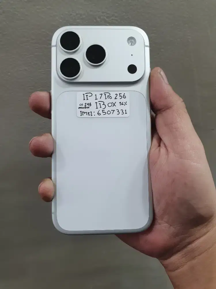 Iphone 17 pro 256gb ibox lengkap