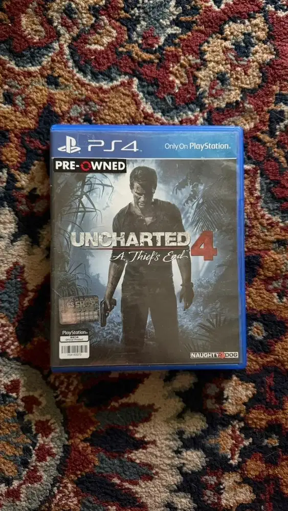 Kaset ps 4 uncharted 4