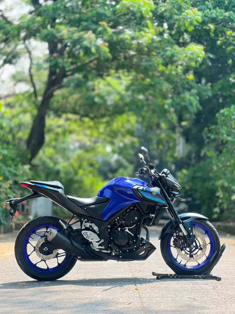 YAMAHA NEW MT25 BIRU 2023 KM 9K PAJAK HIDUP SUPER MULUS