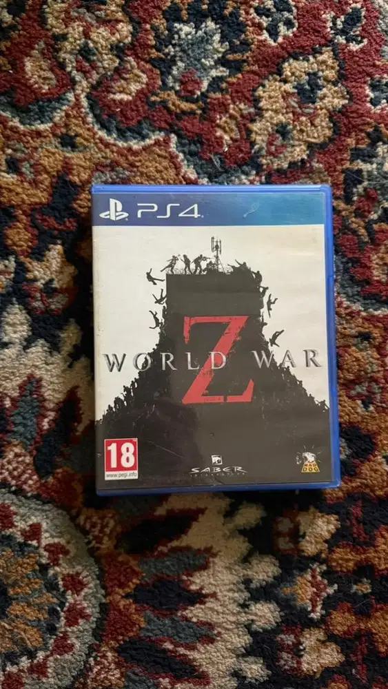 Kaset ps 4 world war z
