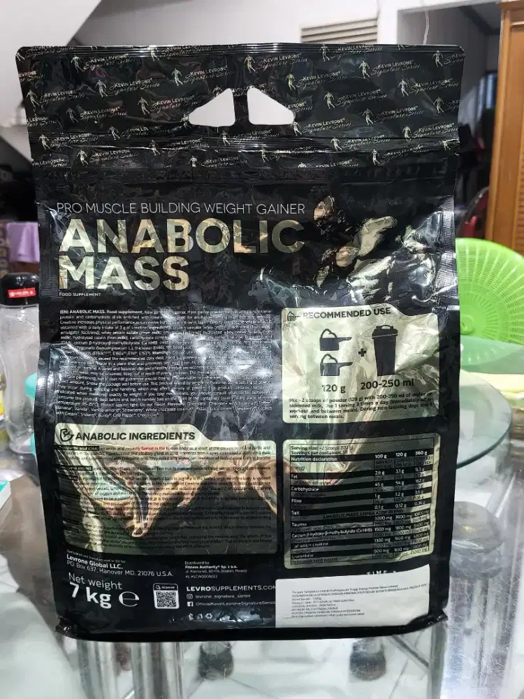 Jual susu fitness protein penambah berat badan original