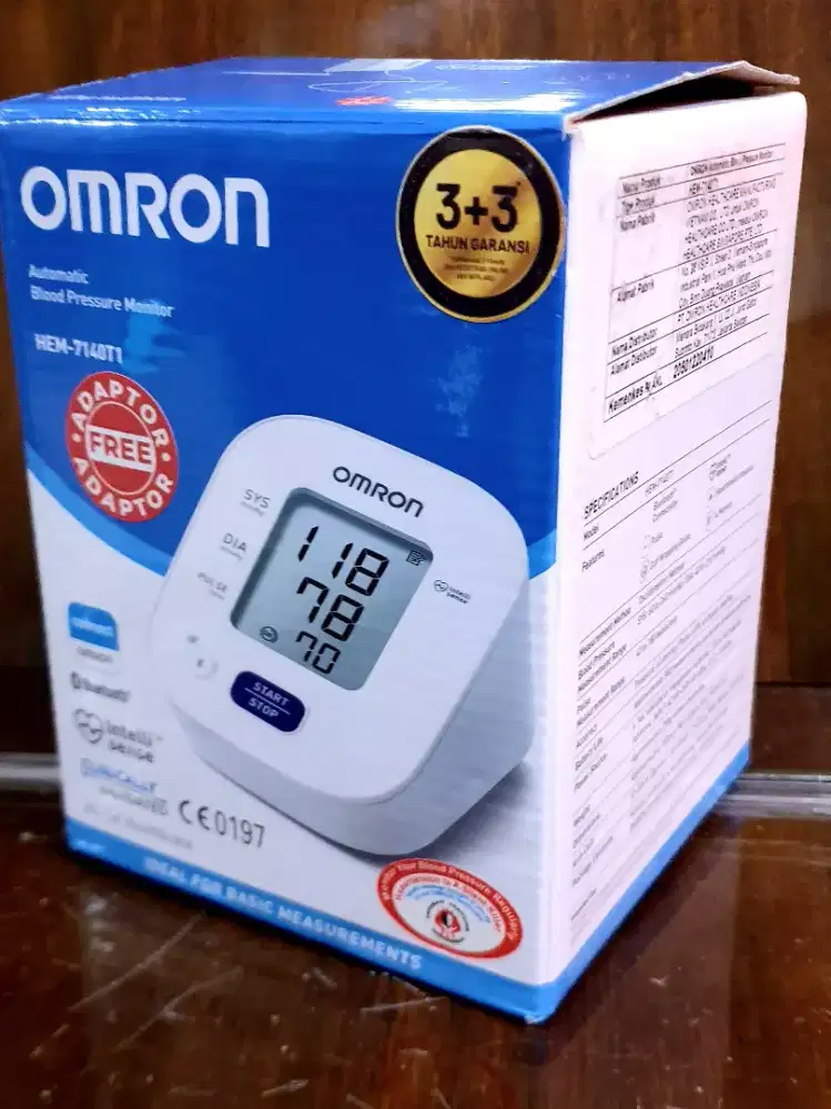 Dijual OMRON HEM-7140T1 Blood Pressure Monitor (Alat Tensi Darah)