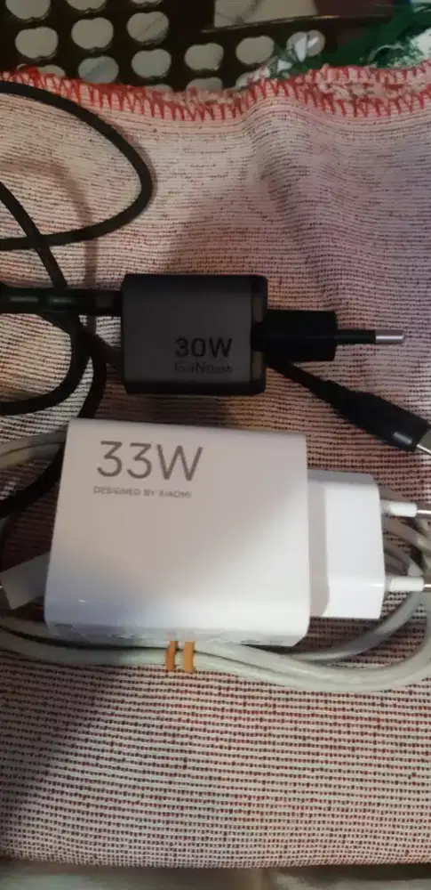 Charger Xiaomi ORI 33W 150rb dan charger vention 30W 125rb
