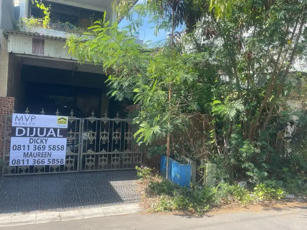 JUAL Rumah Hitung Tanah Babatan Pantai Utara, Kenjeran-Surabaya Timur