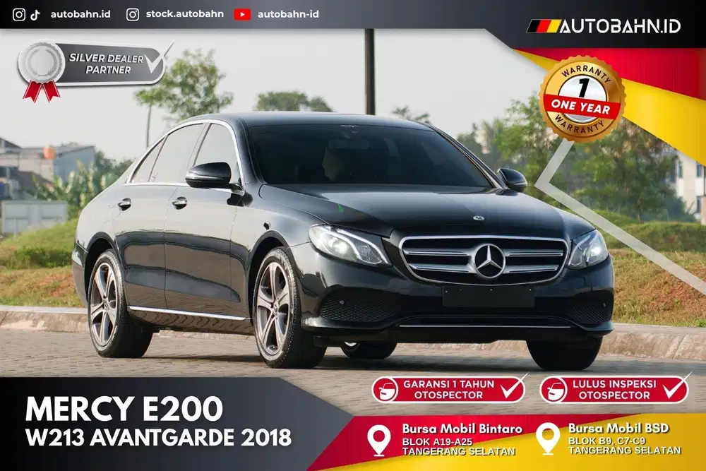 (DP 48jt) Mercedes Benz E200 Avantgarde 2018 (W213)