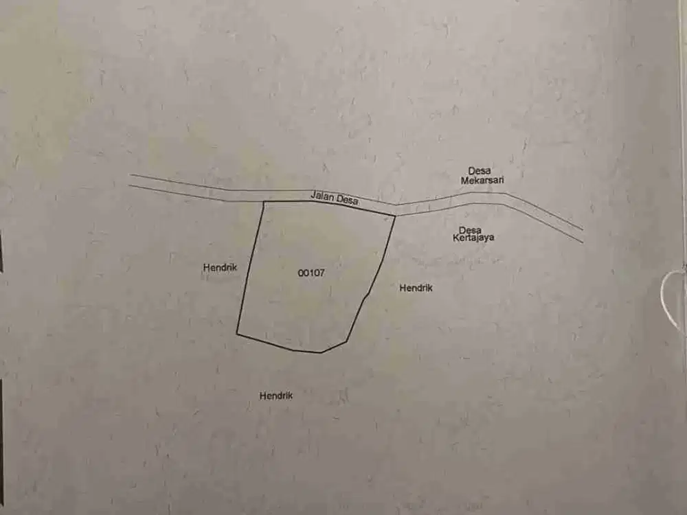 dijual tanah 1410 m di rumpin