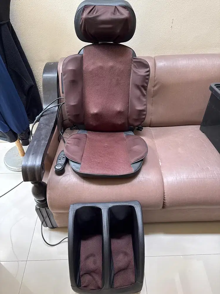 Kursi pijat portable merk speeds lengkap kondisi mulus, normal