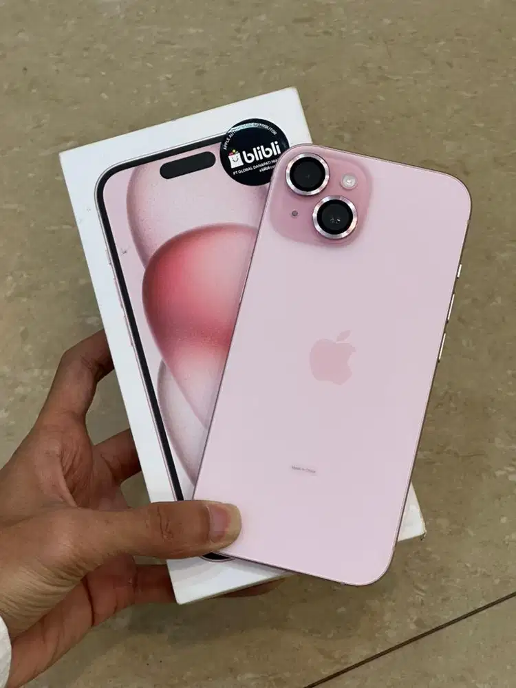 IPHONE 15 128GB PINK IBOX BLIBLI