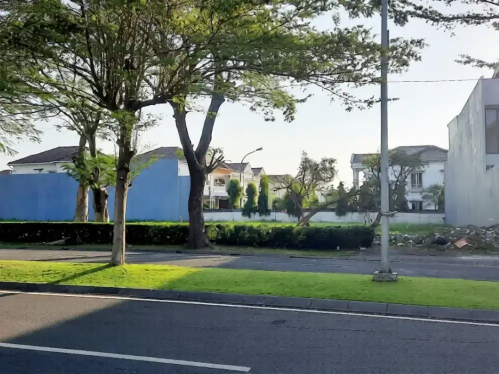 Termurah Tanah Kavling Raya Wisata Bukit Mas WBM Street Of London Main Road Boulevard Paling Murah Surabaya