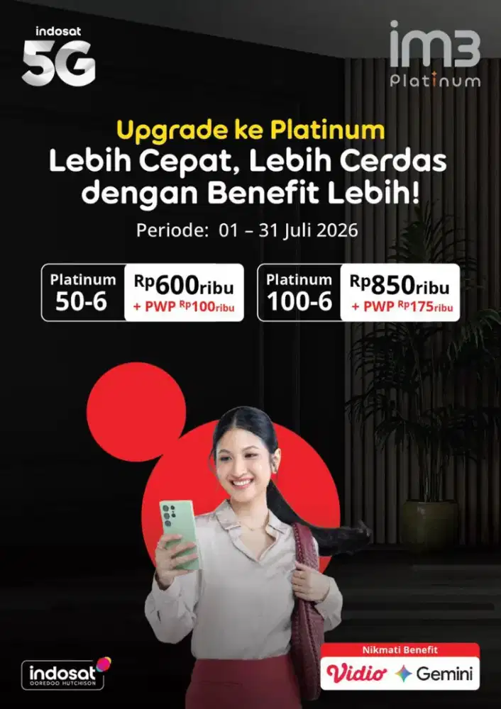 Promo cicilan vivo Y11d + kartu indosat platinum dierafone sudirman
