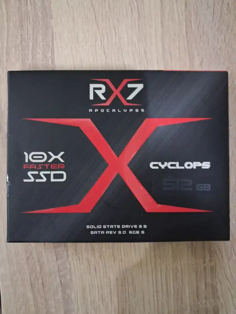 Jual 10X FASTER SSD RX7 512GB SATA