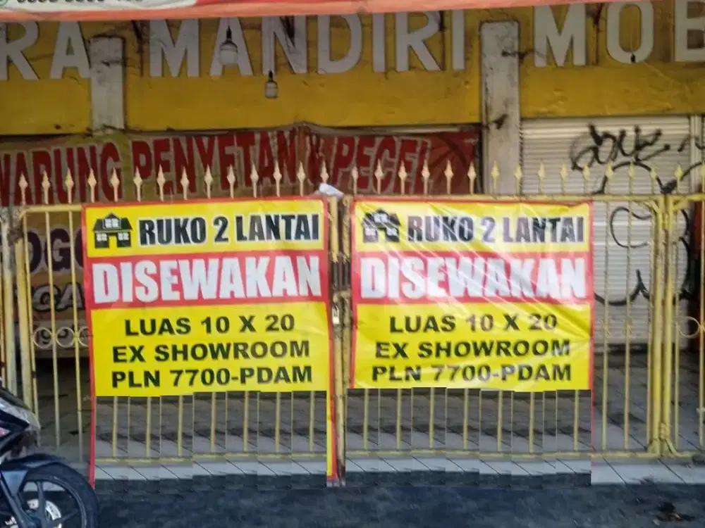 ruko disewakan raya kertajaya surabaya