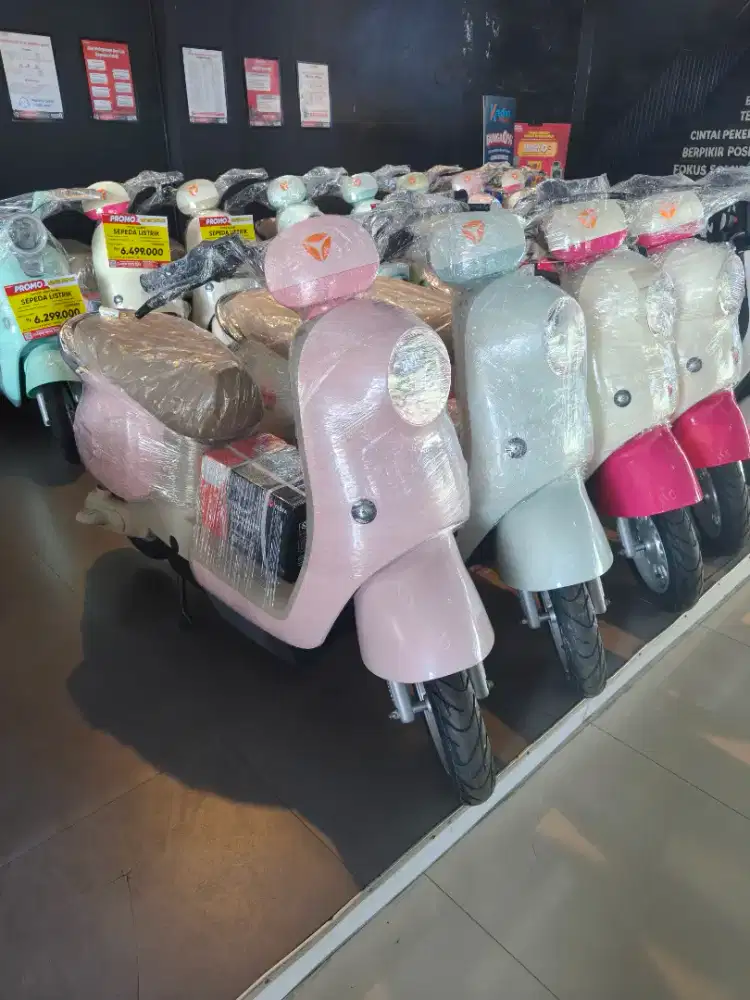 Sepeda listrik yadea yuanqi kredit cicilan 0%