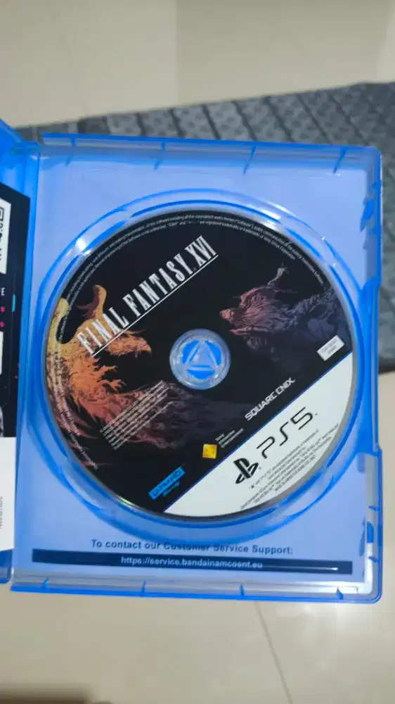 Kaset bd final fantasy 16 xvi ps5