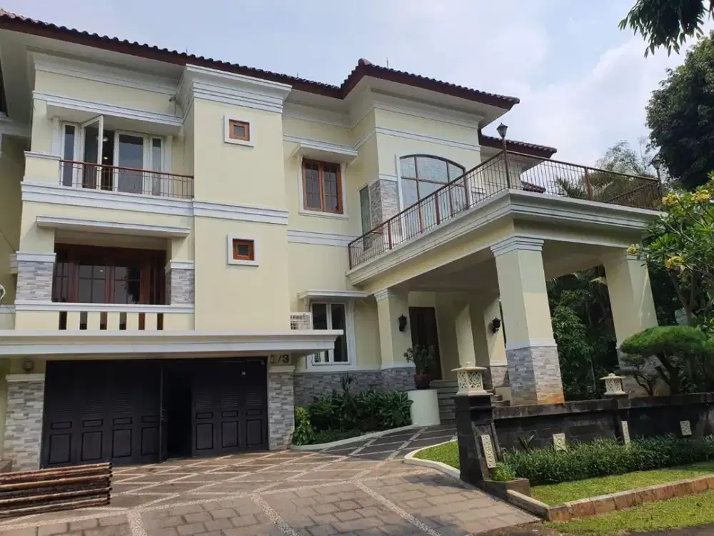 DIJUAL CEPAT - RUMAH CANTIK, MEWAH & ASRI DI LEBAK BULUS, JAKARTA SELATAN