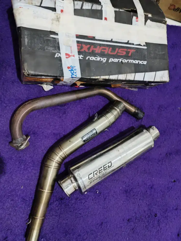 Knalpot racing creed exhaust