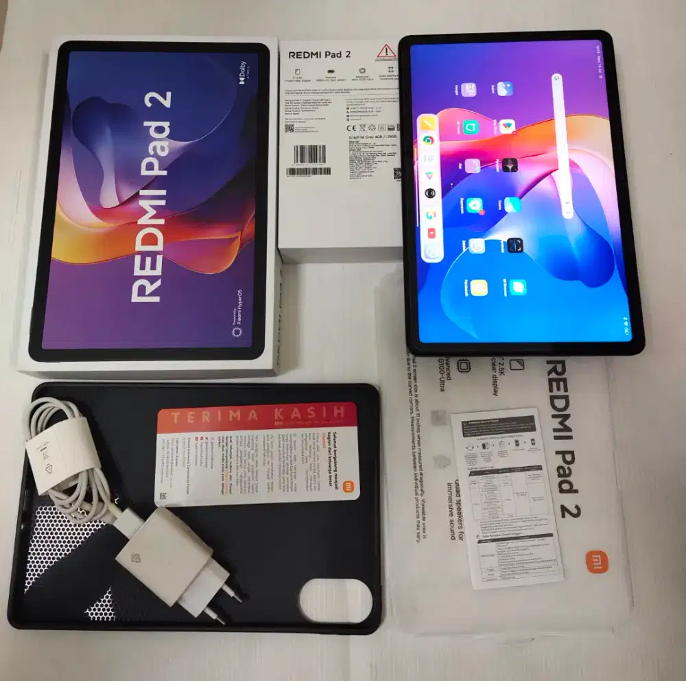 Redmi pad 2 ram 4GB 128GB