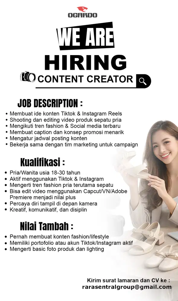 LOKER KONTEN KREATOR