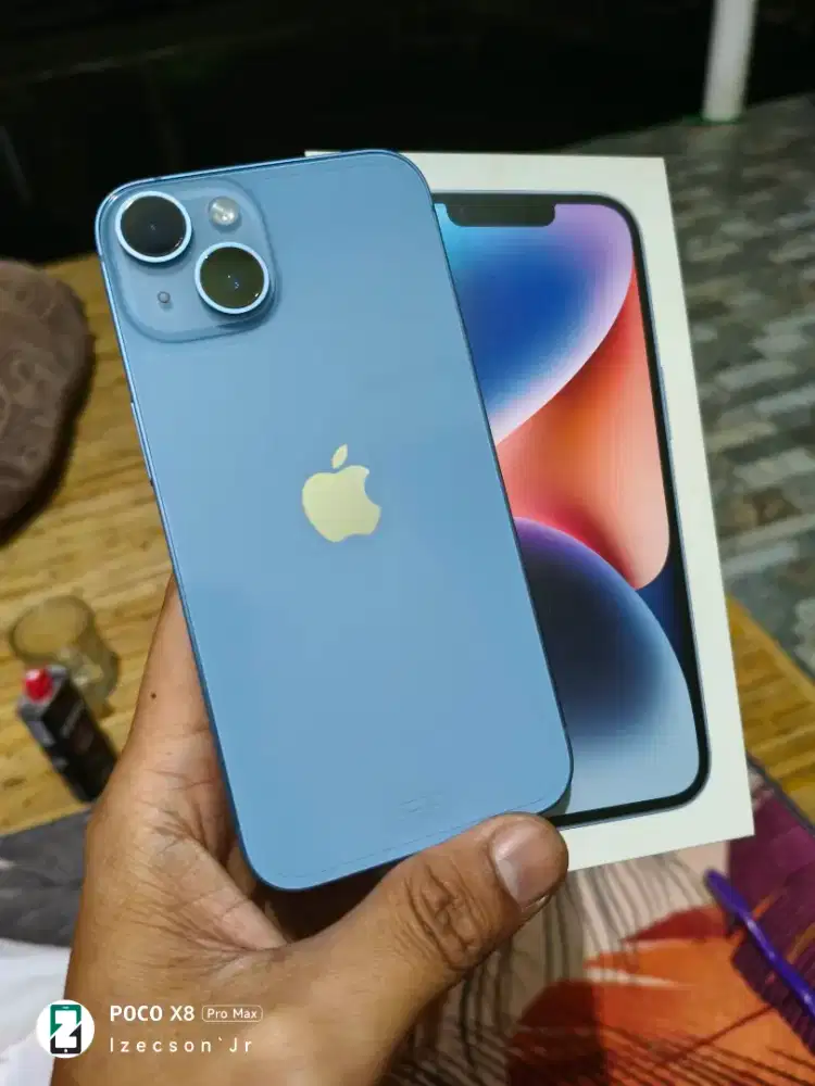 iPhone 14 128GB iBox PA/A Fullset
Kondisi 95% Mulus, No Minus