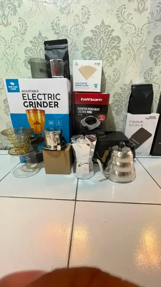 Pelengkapan Manual Brew