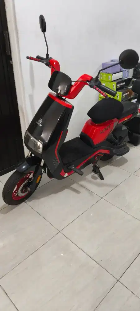 Dijual sepeda listrik Exotic Luxor rem cakram