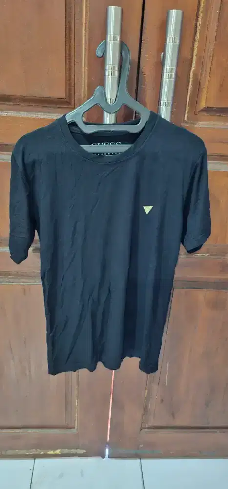 Kaos hitam cowok all size