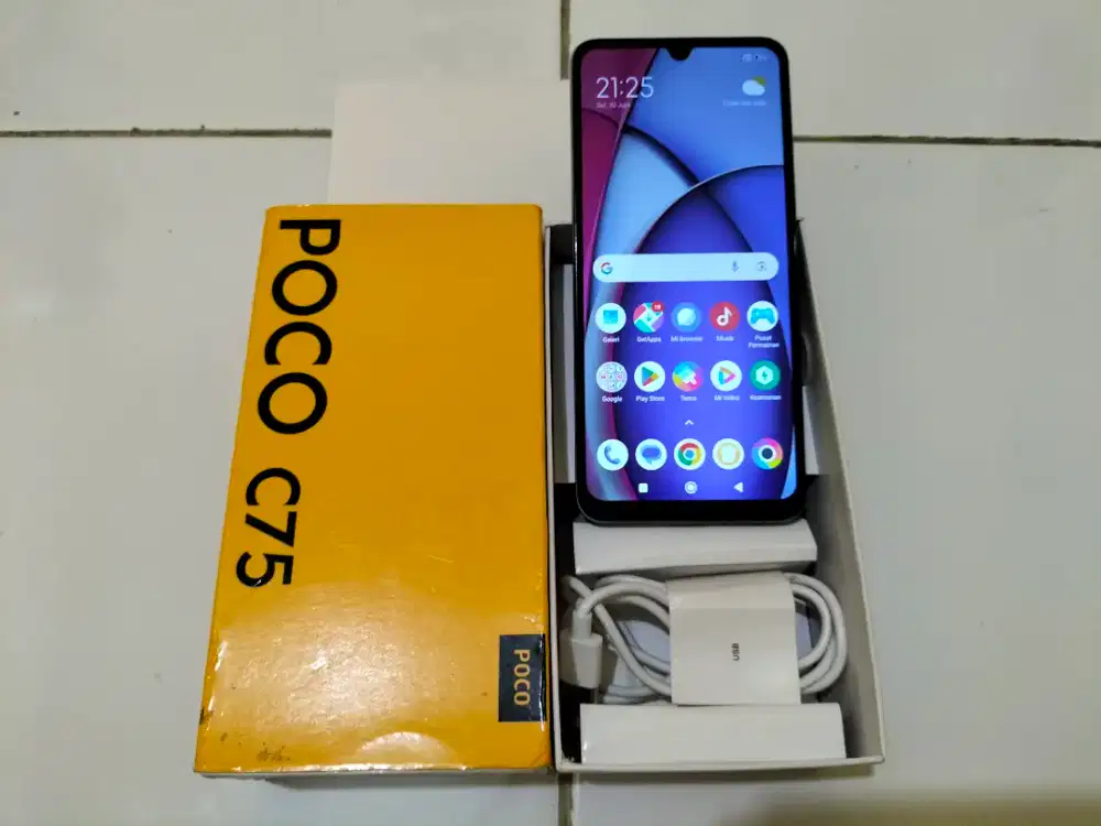 BU POCO C75 Ram 8GB / 256GB 4G 6.88in Kamera 50MP 5160Mah Support NFC