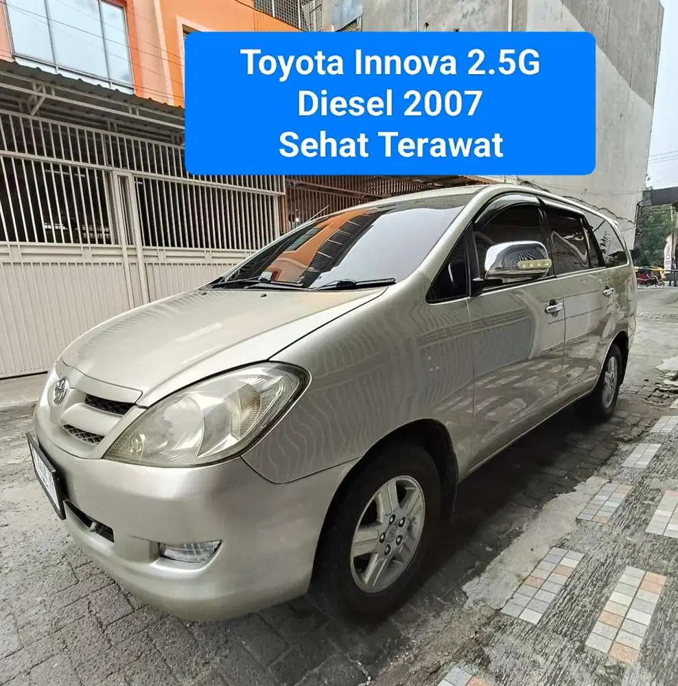 Toyota Innova / Inova 2.5 G 2007 Diesel M/T Turbo Sehat Terawat