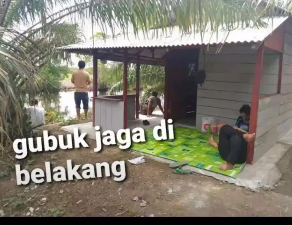 dijual tanah / kolam