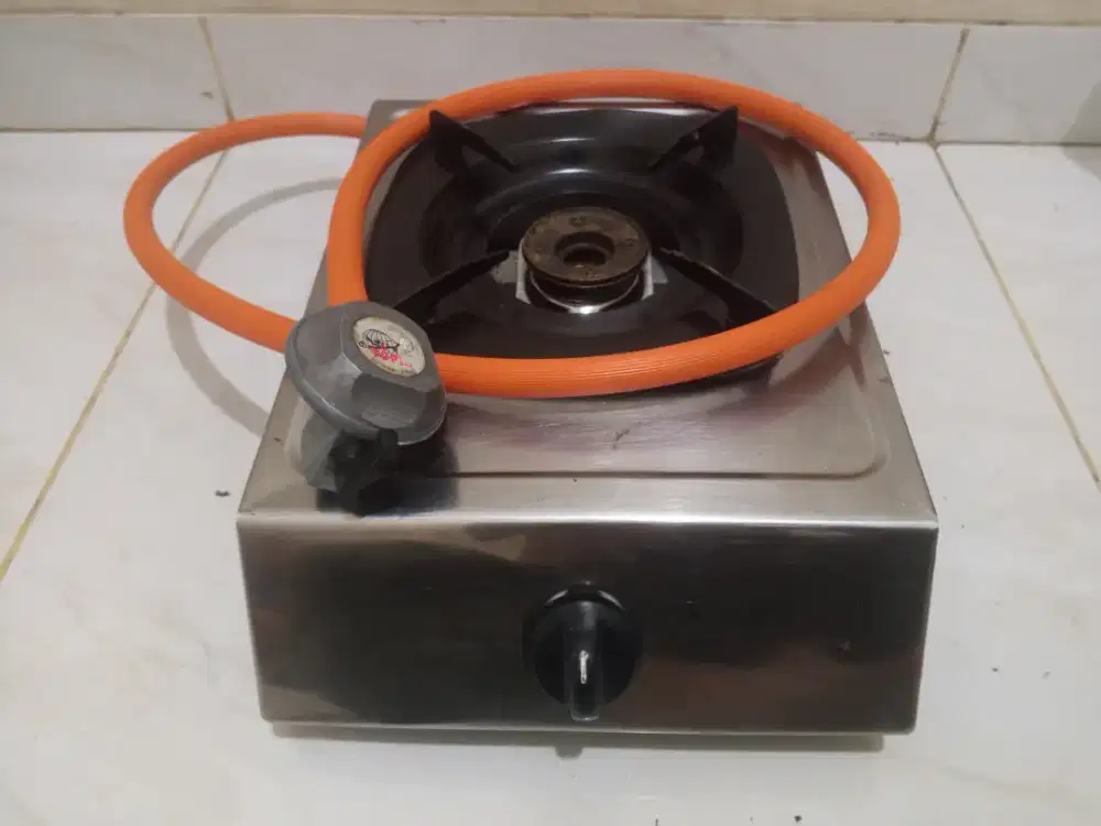 Kompor gas Rinnai 1 tungku + selang regulator